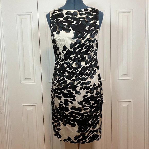 Ann Taylor Dresses & Skirts - Ann Taylor Abstract Floral Watercolor Dress Sz 2